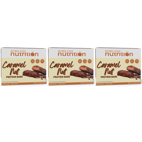 Caramel Nut Bars