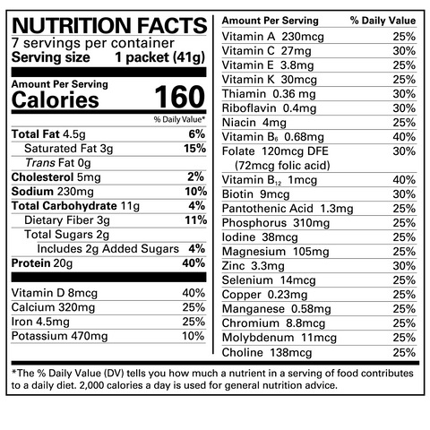 Numetra - Vanilla Pudding Shake - 1 Box