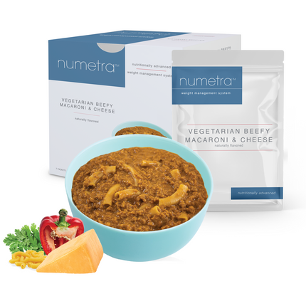 Numetra Vegetarian Beefy Mac & Cheese