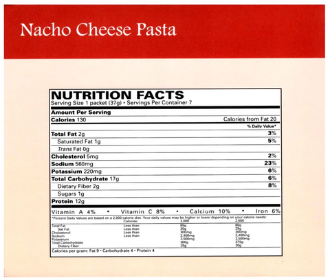 DPTG Nacho Cheese Pasta