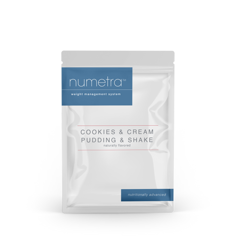 Numetra - Cookies and Cream Pudding Shake - 1 Box