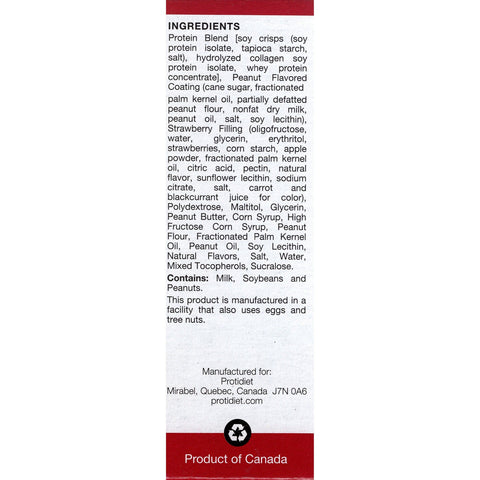 Old Fashion Strawberry Peanut Bar