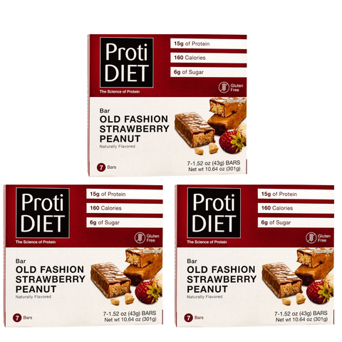 Old Fashion Strawberry Peanut Bar