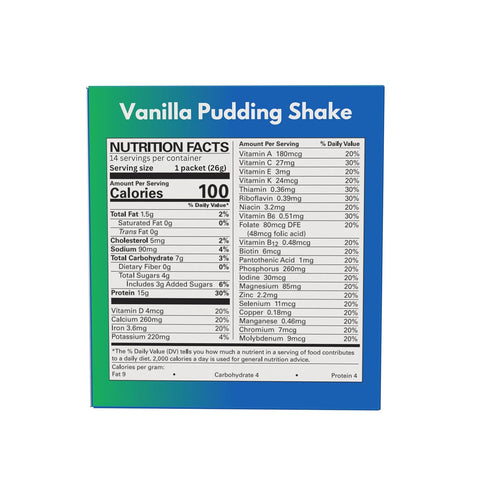 GLP-1Care Vanilla Pudding Shake