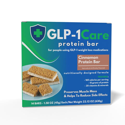 GLP-1Care Cinnamon Bars FitWise Nutrition GLP-1Care Cinnamon Bars FitWise Nutrition