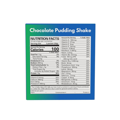 GLP-1Care Chocolate Pudding Shake