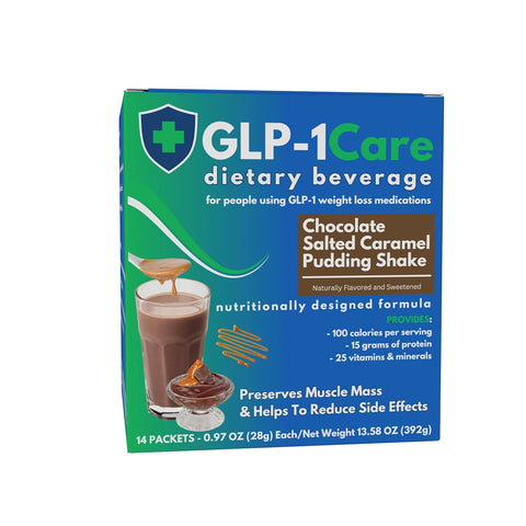 GLP-1Care Chocolate Salted Pudding Shake