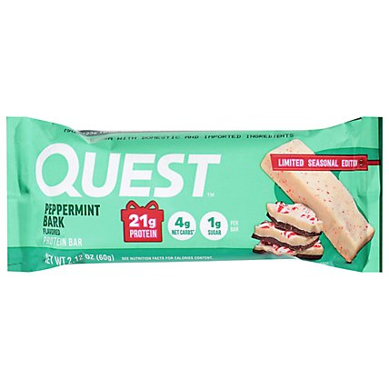 Quest Peppermint Bark Protein Bar - 1 Bar