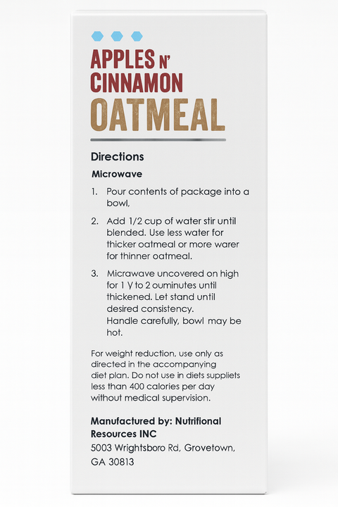 Apple Cinnamon Oatmeal