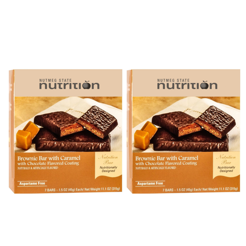 DPTG Brownie Bar with Caramel Layer 10g Bar