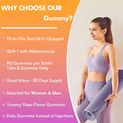 GLP-1 Gummies - 1 Bottle