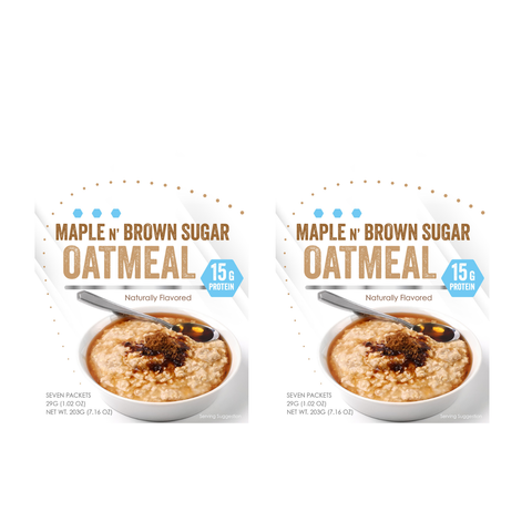 Maple Brown Sugar Oatmeal