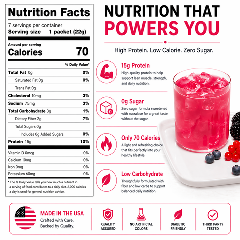Proti Fit Berry Blast Fruit Drink Box