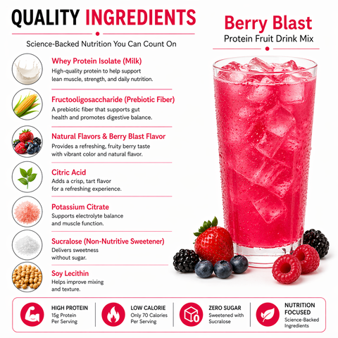Proti Fit Berry Blast Fruit Drink Box
