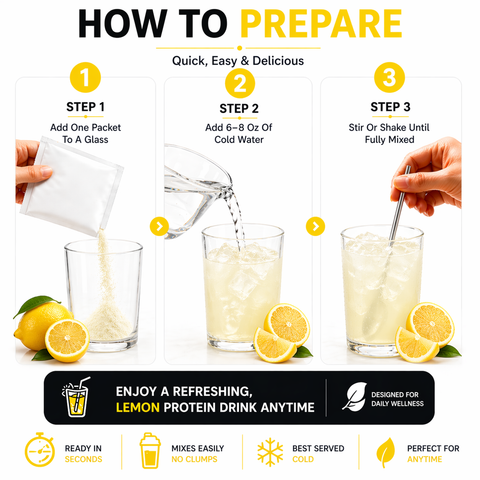Proti Fit Lemon Drink Powder Mix