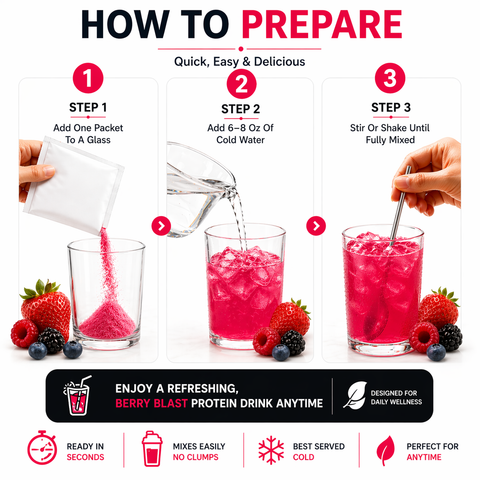 Proti Fit Berry Blast Fruit Drink Box