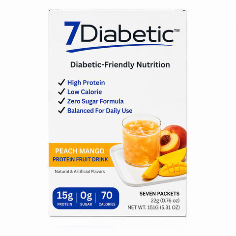 7Diabetic - Peach Mango Fruit Drink