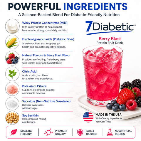 7Diabetic - Berry Blast Fruit Drink