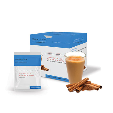 New Direction Cinnamon Roll Pudding Shake