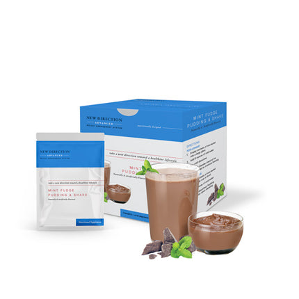 New Direction Mint Fudge Pudding Shake
