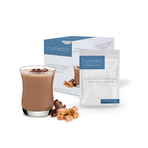 Numetra - Chocolate Caramel Pudding Shake - 1 Box