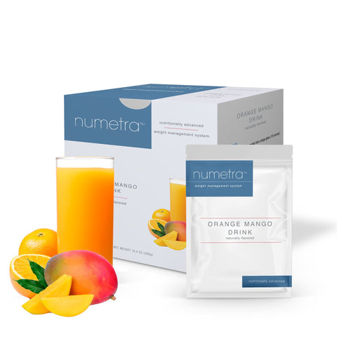 Numetra - Orange Mango Drink - 1 Box