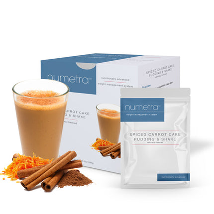 Numetra Spiced Carrot Pudding Shake