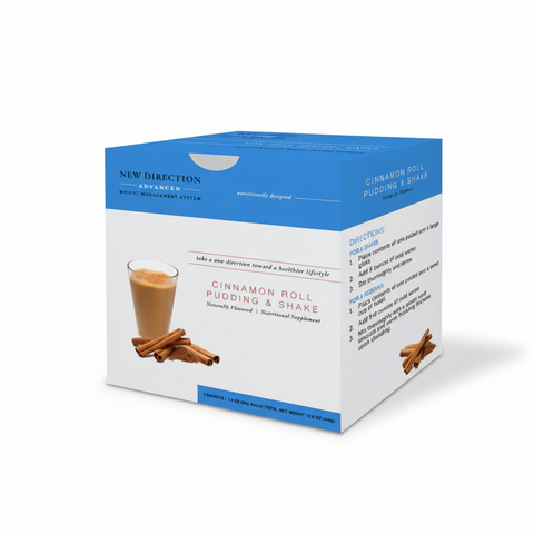 New Direction Cinnamon Roll Pudding Shake