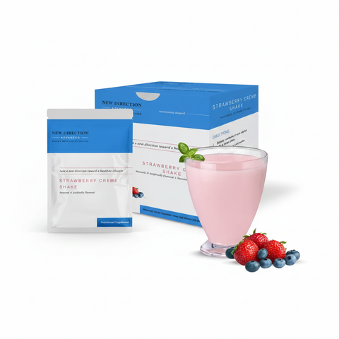 New Direction Strawberry Creme Shake