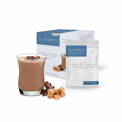 Numetra - Chocolate Caramel Pudding Shake - 1 Box