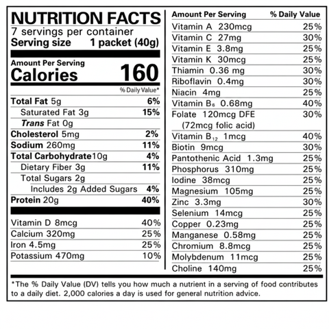Numetra Lemon Meringue Pudding Shake