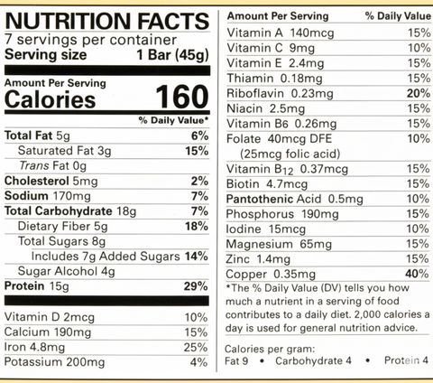 Numetra Peppermint Cocoa Crunch Bars - 1 Box