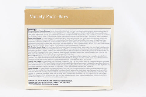 DPTG Variety Pack 10 Gram Protein Bars
