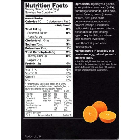 Proti Fit Orange Drink Powder Box