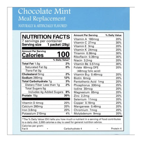 DPTG Chocolate Mint Pudding-Shake